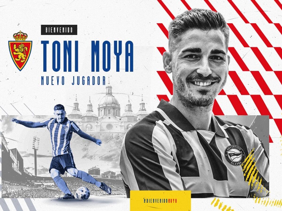 Toni Moya se convierte en el cuarto fichaje del Real Zaragoza