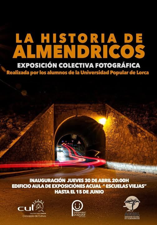 Cartel de la exposición fotográfica de Almendricos