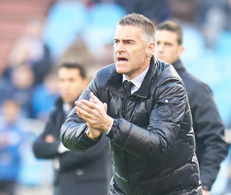 Lluis Carreras durante el último partido jugado en La Romareda con el Albacete