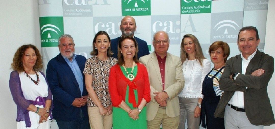 Los miembros del Consejo Audiovisual