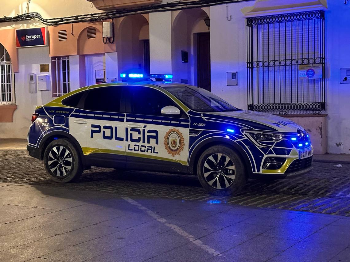 Una actuación de la Policía en Los Barrios