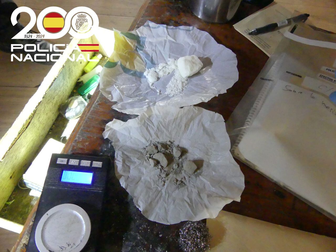 La Policía Nacional detiene a tres personas en Úbeda por tráfico de drogas