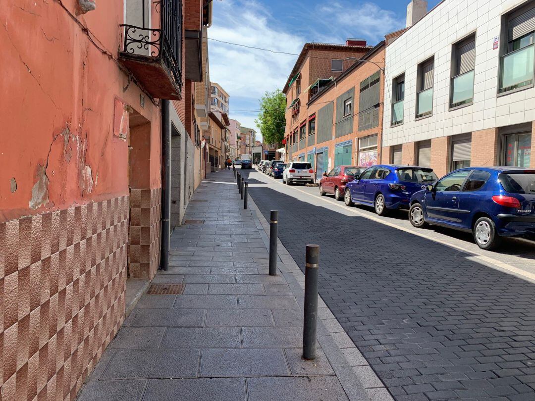 Calle Arrabal del Agua en Guadalajara