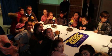 Protagonistas de &quot; Radio Ilusión&quot;