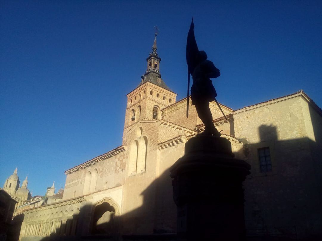 Plaza de San Martín en Segovia