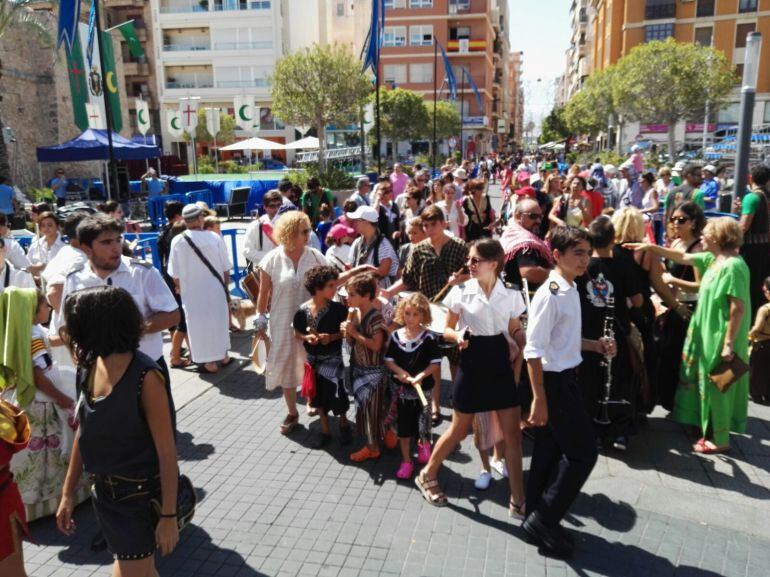 Pasacalles en las Fiestas de Santa Pola