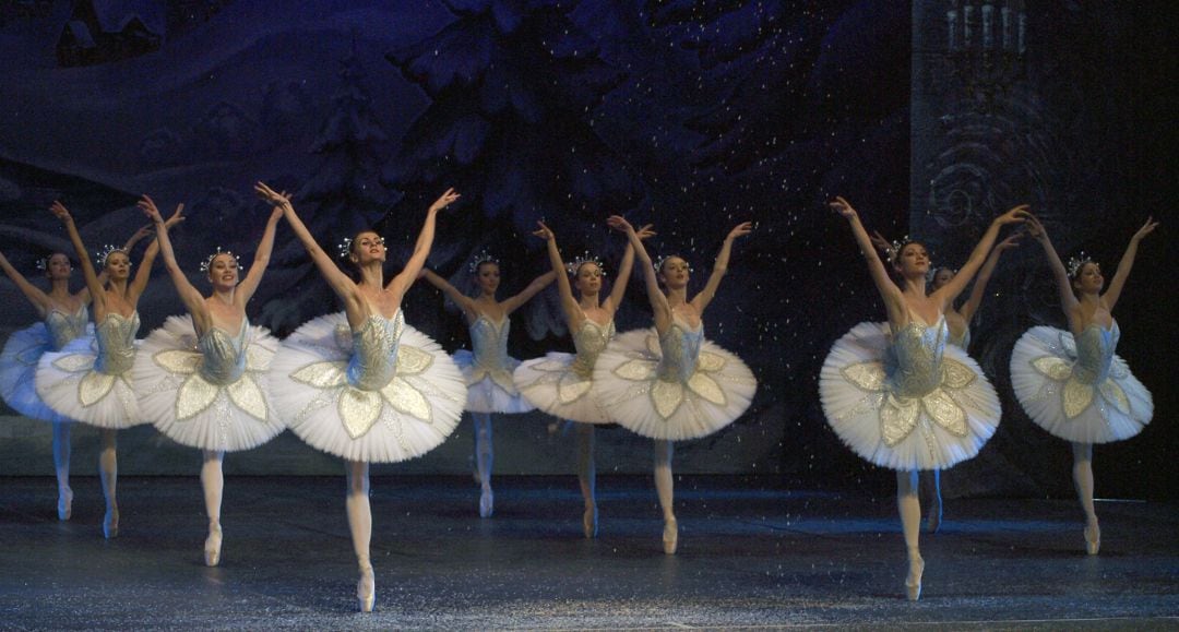 El Ballet Nacional Ruso durante la representación de El Cascanueces