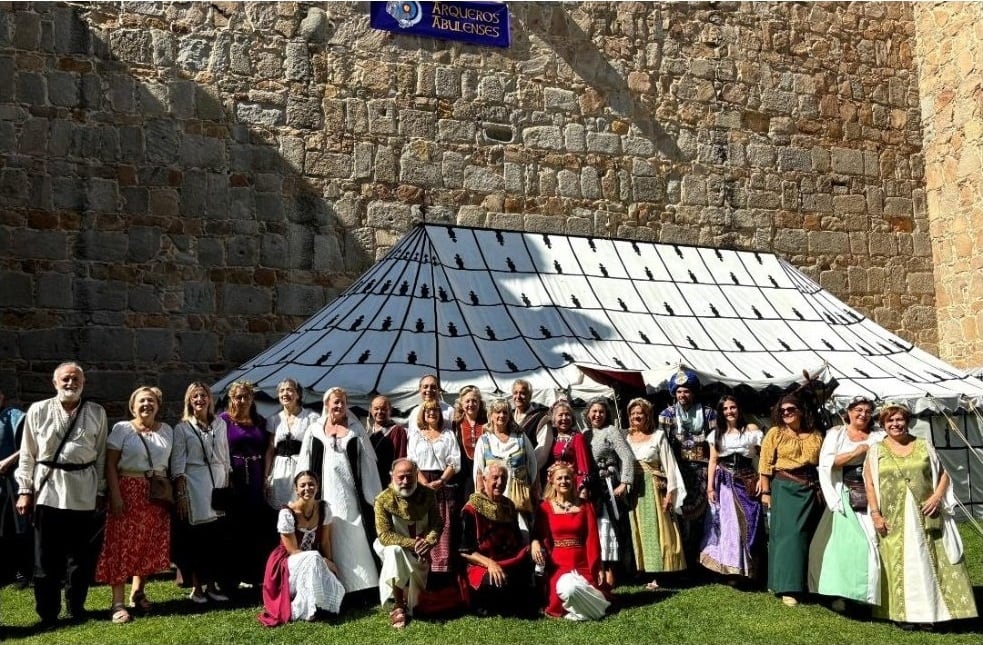 La Asociación Cultural Arco del Grande (Moros y Cristianos) y el Grupo de Danzantes Cristianos “La Marianita” en las Jornadas Medievales