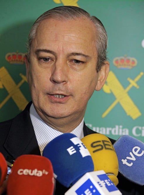 El director general de la Guardia Civil, Arsenio Fernández de Mesa