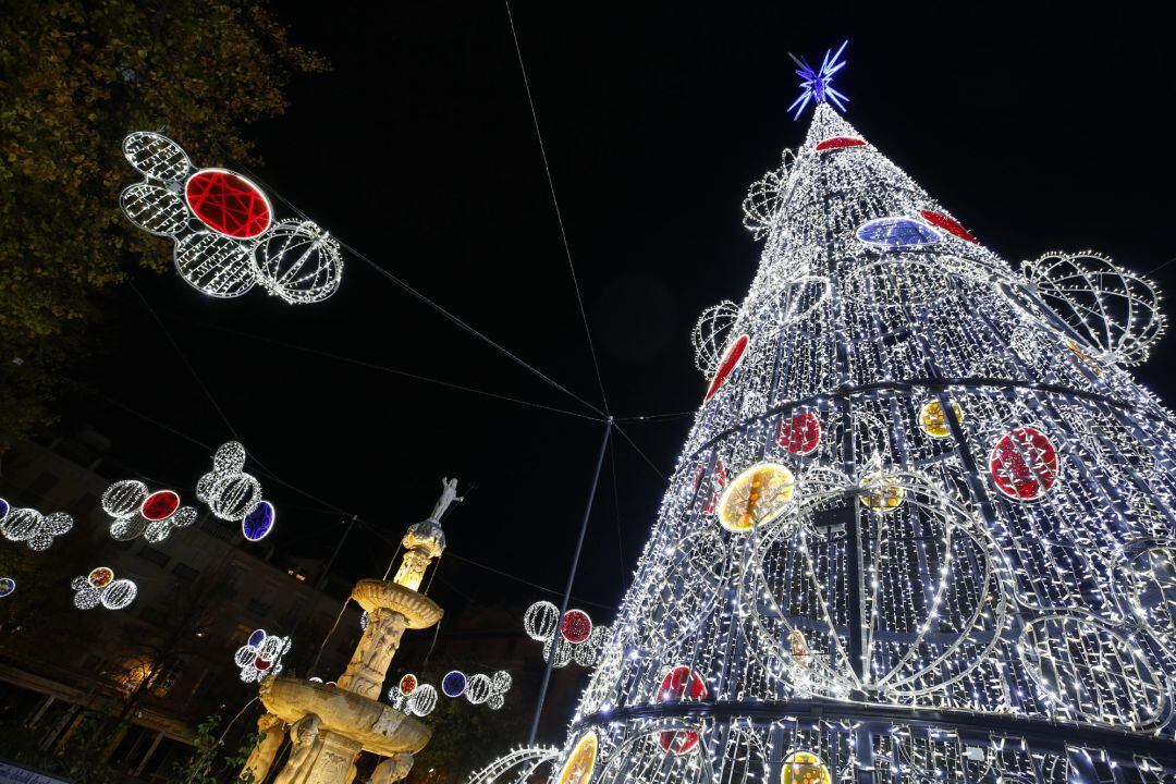 Luces de la Navidad 