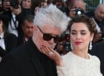 CANNES, FRANCE - MAY 17: Pedro Almodovar and Adriana Ugarte attend a screening of &quot;Julieta&quot; at the annual 69th Cannes Film Festival at Palais des Festivals on May 17, 2016 in Cannes, France. (Photo by Tony Barson/FilmMagic)