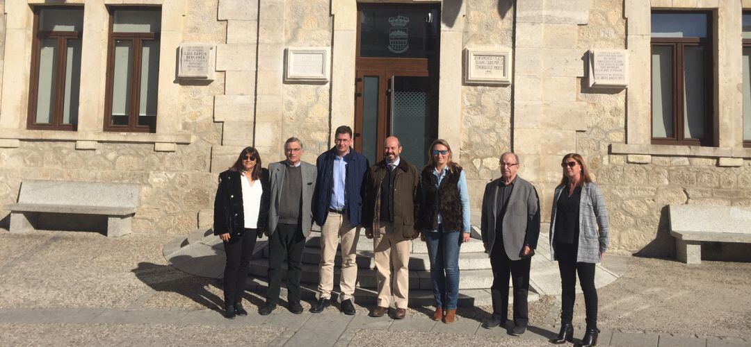 Pedro Rollán en la visita a Guadalix de la Sierra y Venturada