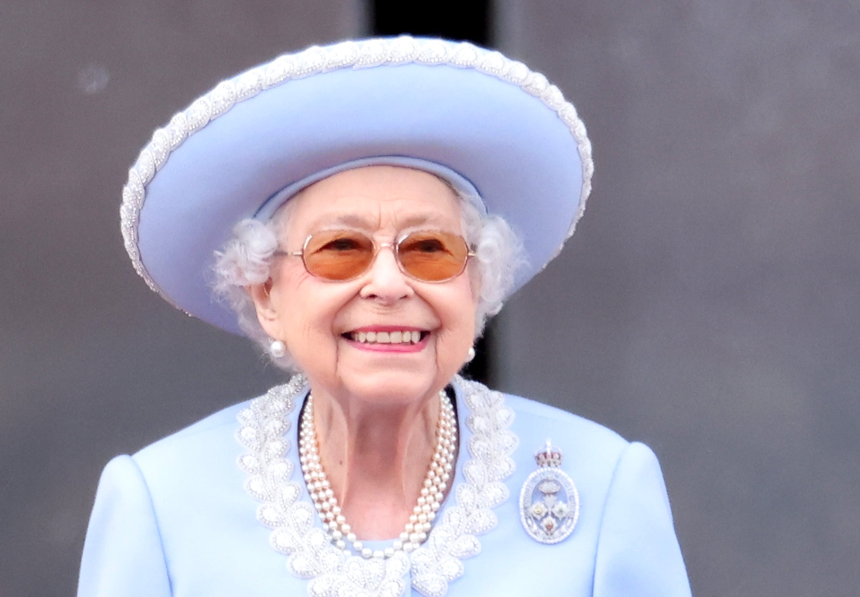 La reina Isabel II durante las celebraciones del Jubileo de Platino.