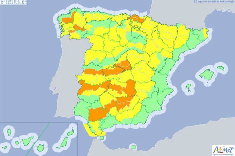 La primera gran ola de calor del verano llega a España 