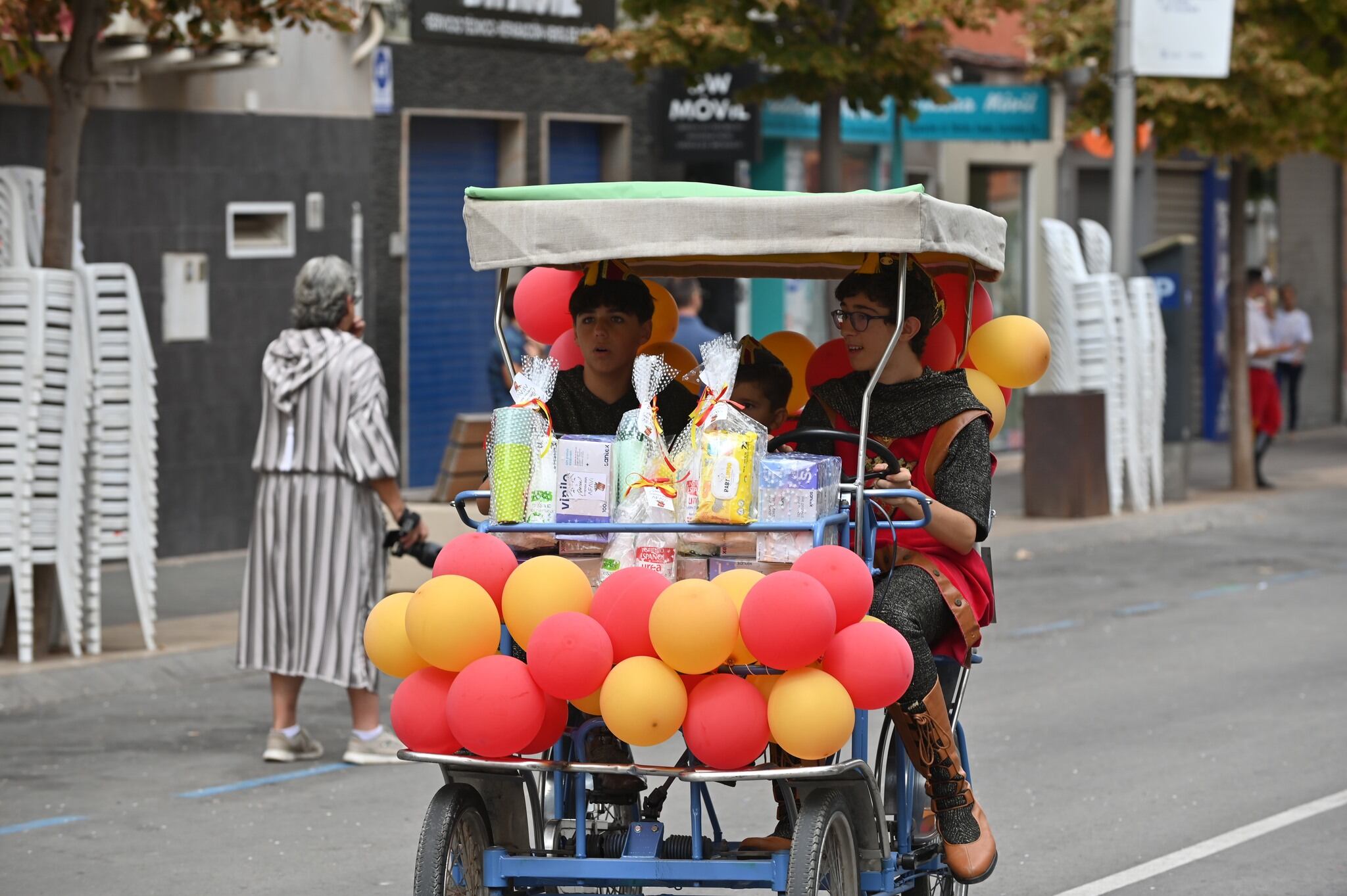Ofrenda de la Comparsa de Almogávares