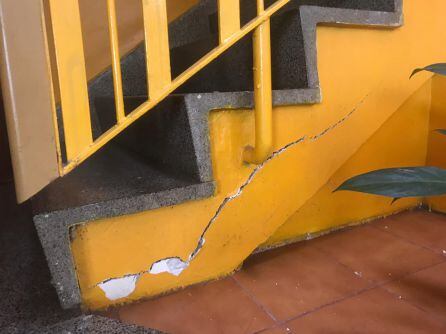 Interior de "las 70 viviendas de Añaza"