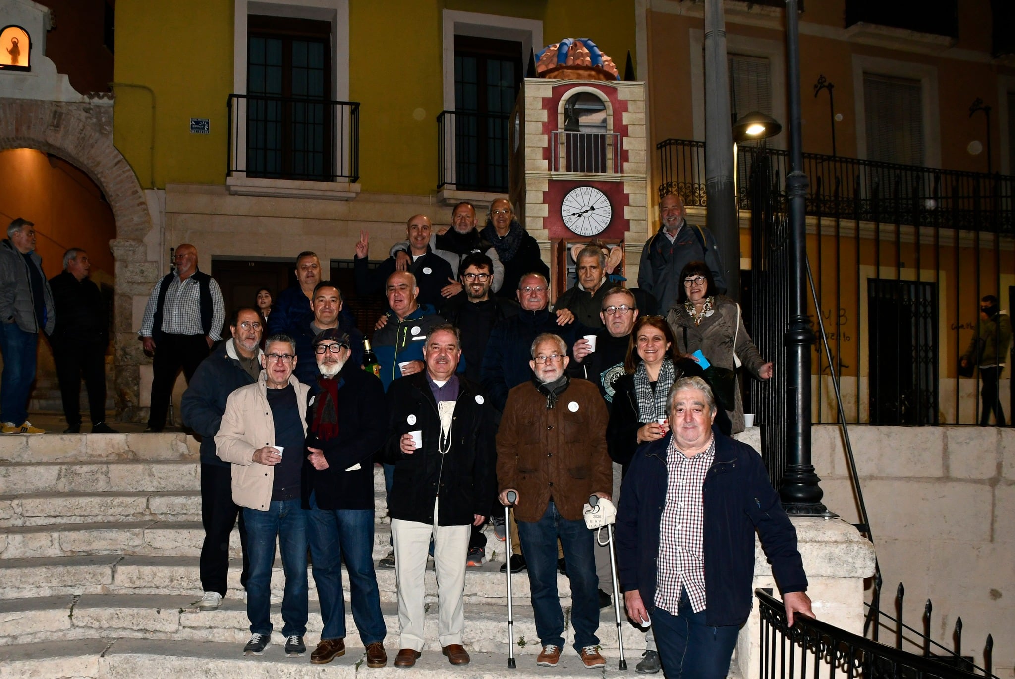 Integrantes presentes de &quot;El Salicornio&quot;