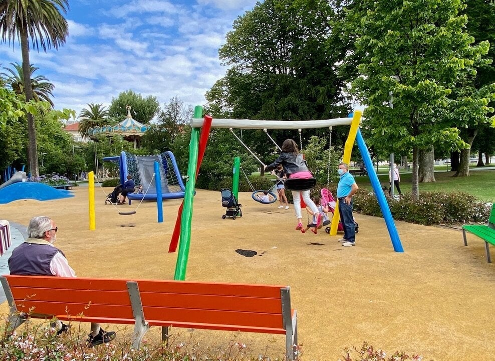 Parque infantil de los Jardines de Pereda