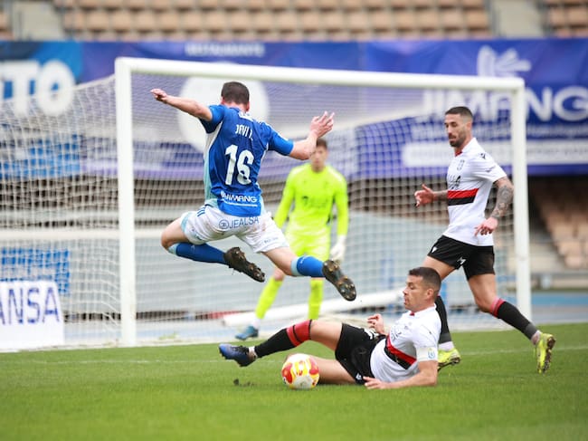 Imagen de la victoria del Xerez CD ante el Melilla
