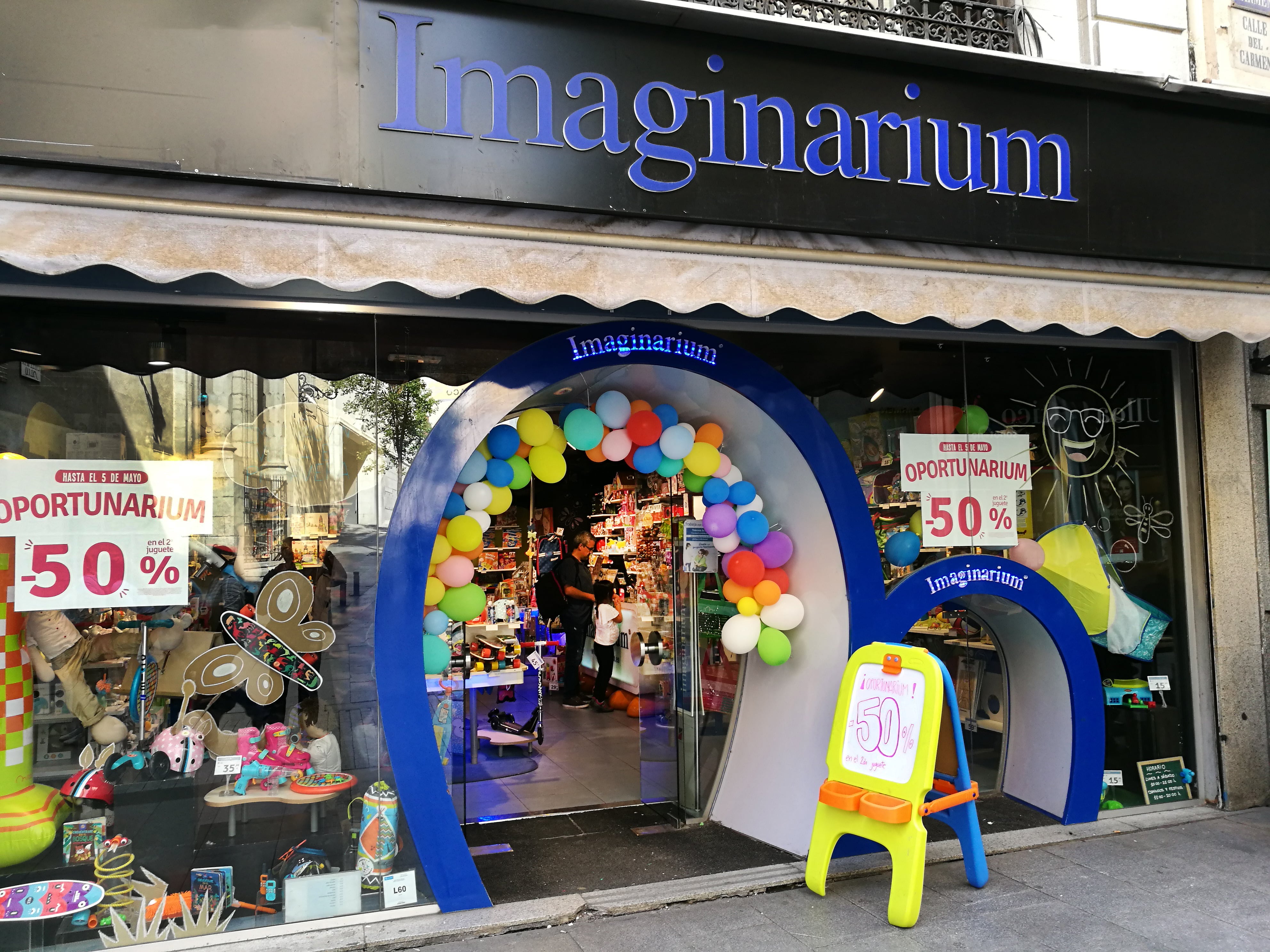 Tienda de Imaginarium en Madrid en 2019.