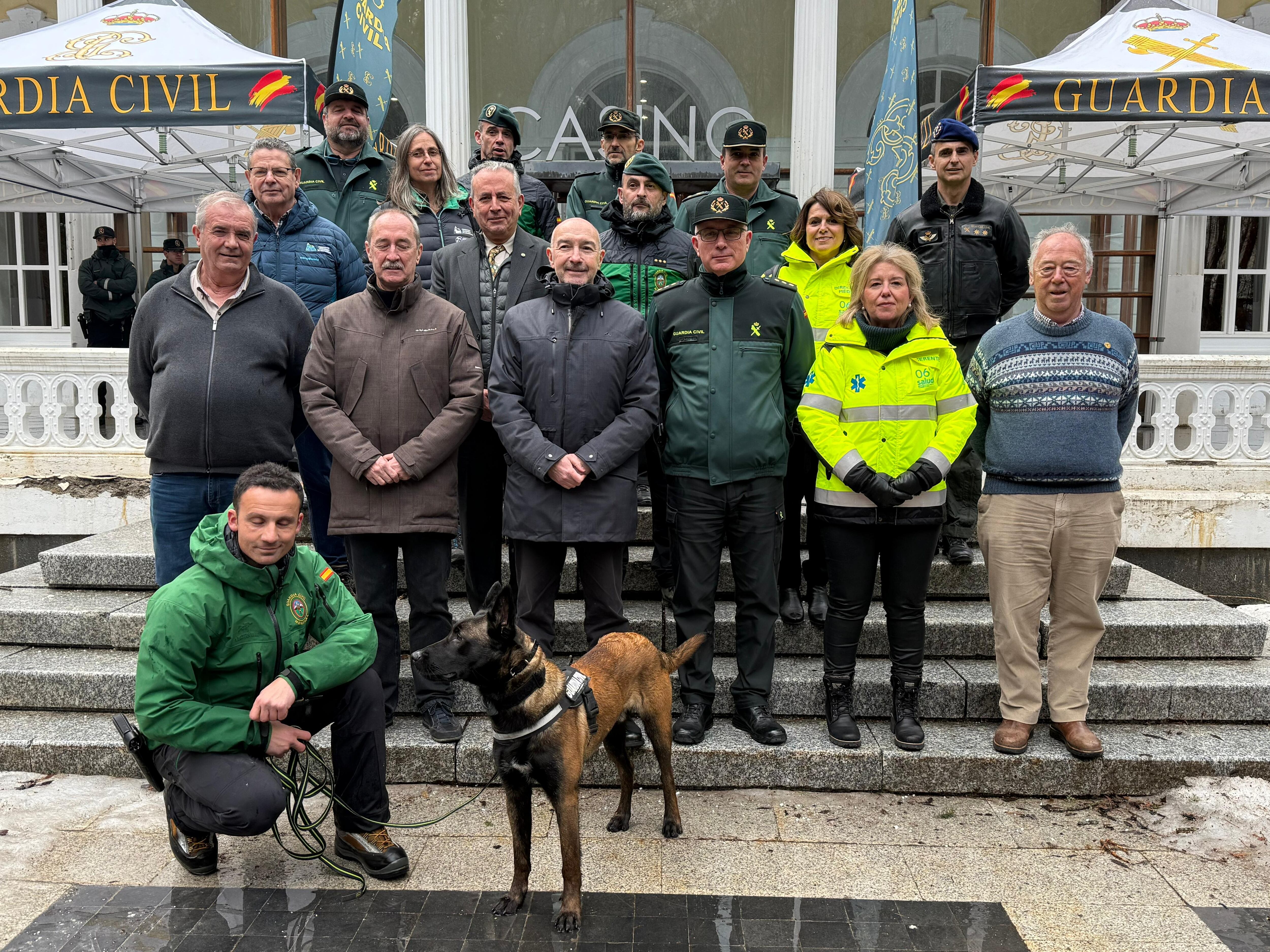 El Balneario de Panticosa acogía este lunes la presentación del balance de rescates de los Grupos de intervención en montaña de la Guardia Civil en Aragón