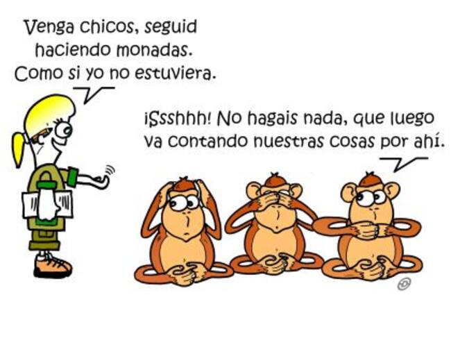 Viñeta sobre la primatóloga, Jane Goodall