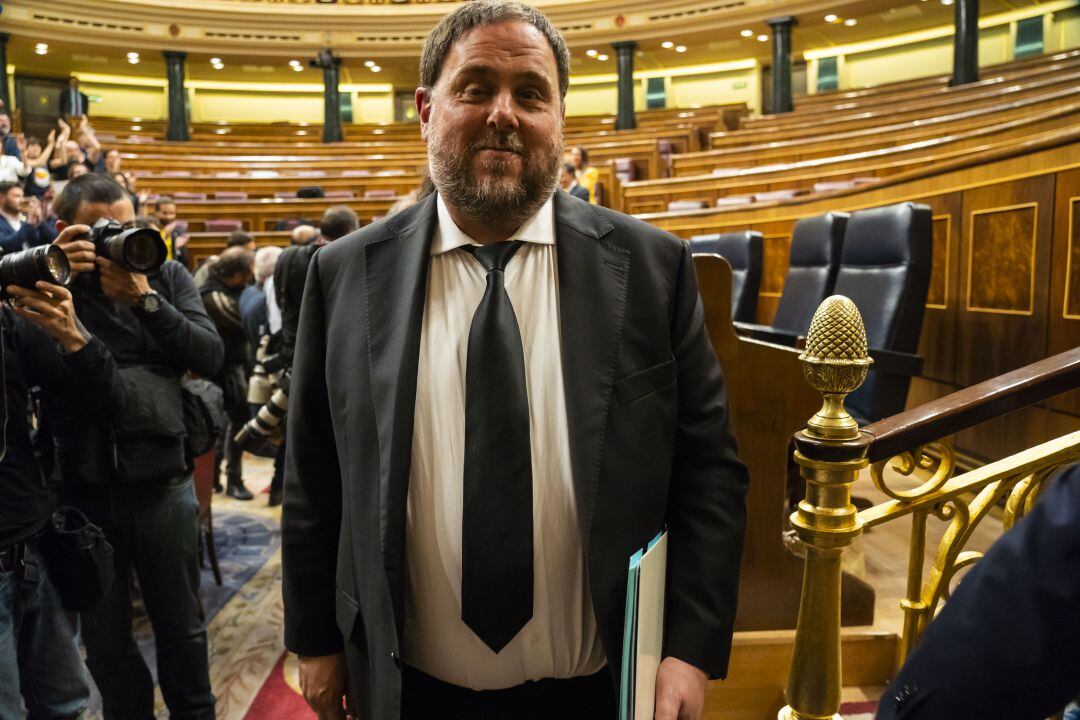 Oriol Junqueras en el Congreso de los Diputados