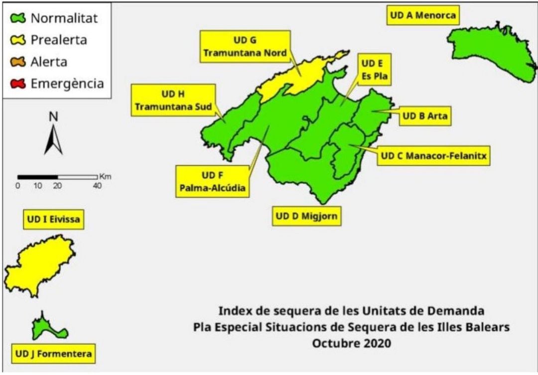 Menorca incrementa les seves reserves d&#039;aigua malgrat la poca pluja d&#039;octubre.