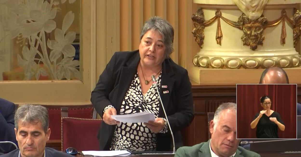 Carol Marquès al Parlament