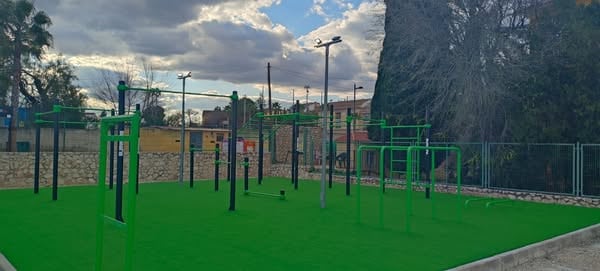 Nuevo parque de calistenia en Anna (Foto: RRSS Ayuntamiento de Anna)