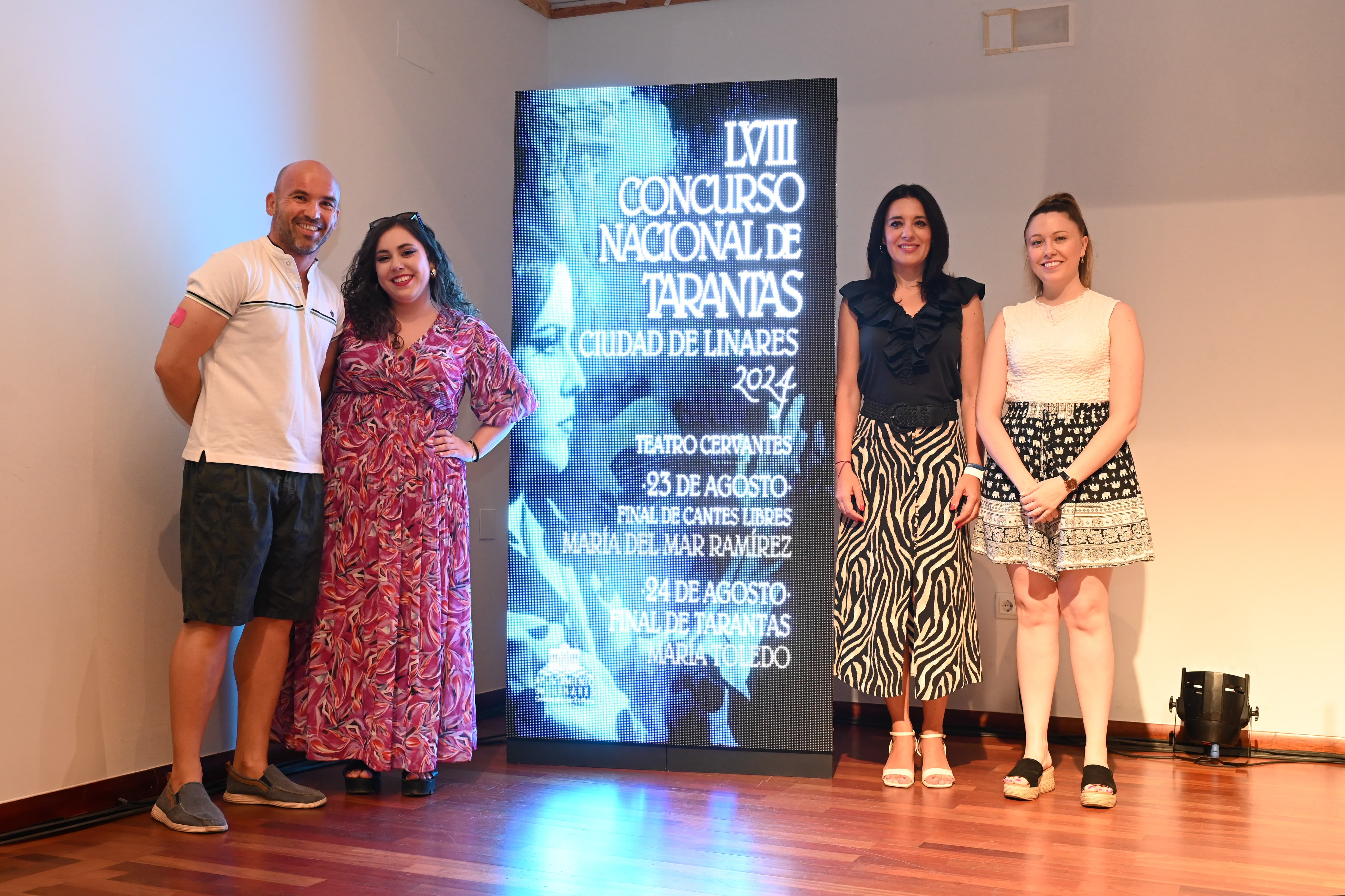 Miembros del jurado del Concurso de Tarantas &quot;Ciudad de Linares&quot;