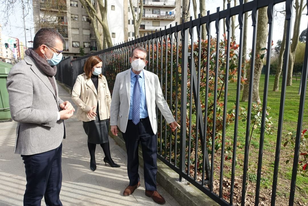 Caballero, este viernes en Castrelos.