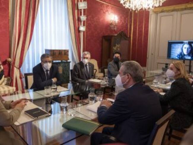 Reunión del Consejo de Gobierno tras la incorporación de María Somalo como nueva consejera de Salud.