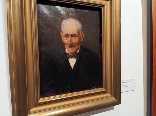 Retrato realizado por el pintor Jacinto Capuz en 1881
