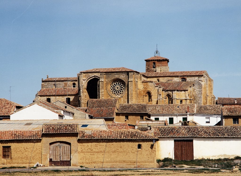 Vista de Villalcázar de Sirga