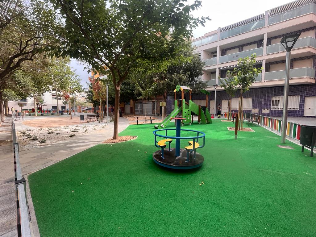 Parque recién renovado