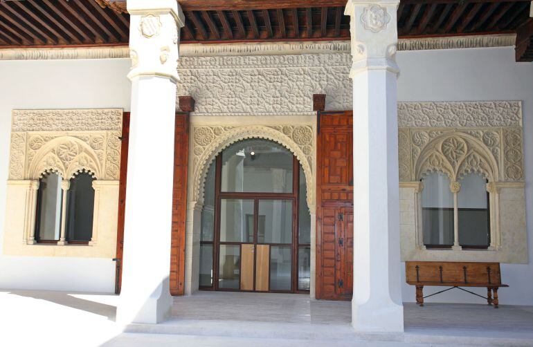 Patio del Palacio de Fuensalida, sede de la Presidencia de Castilla-La Mancha.