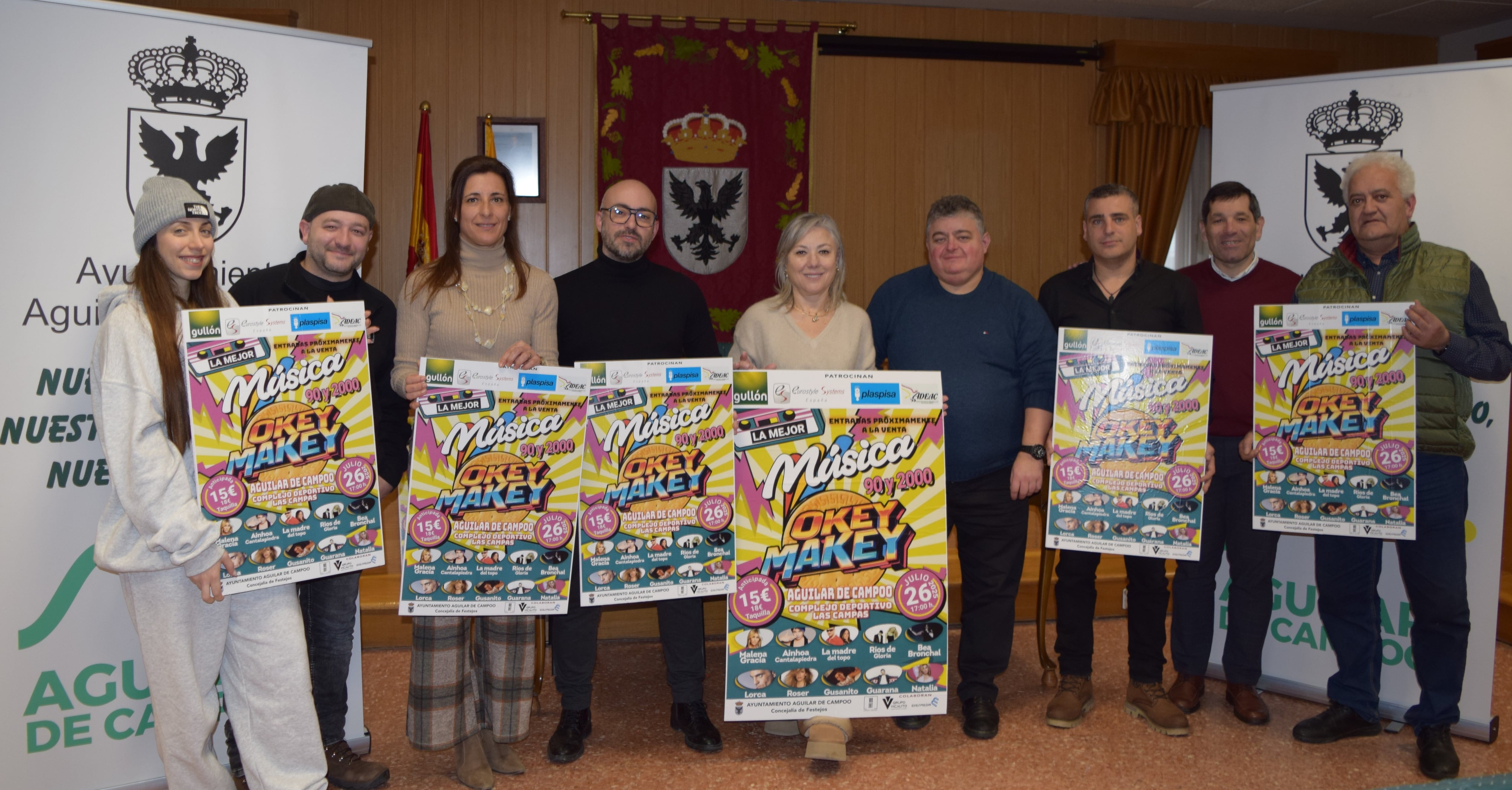 La mejor música de los 90 y 2000 llegará en verano a Aguilar de Campoo con el Okey Makey Fest