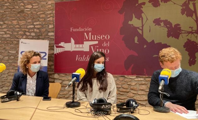 Mari Ángeles Ruiz Garrido y Ana Navarro, durante su intervención en el programa