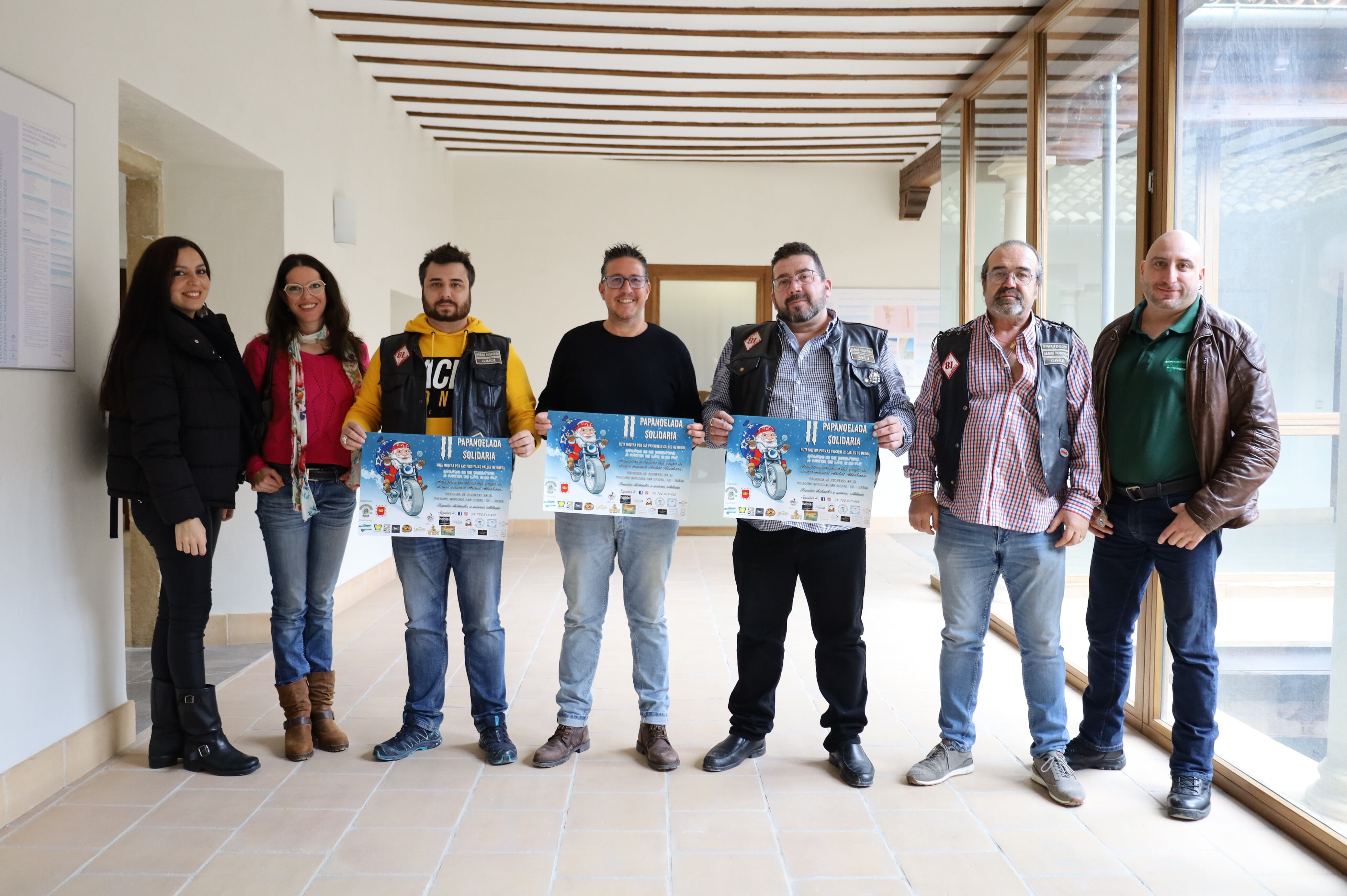 Presentación de la II Papanoelada Solidaria de Úbeda