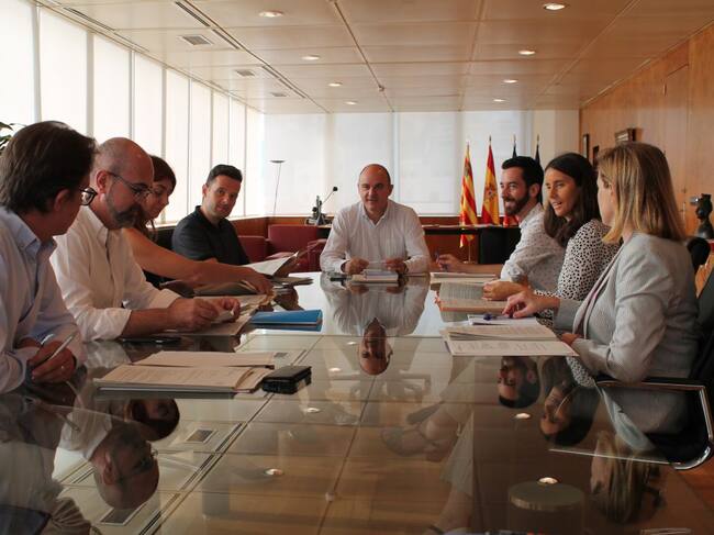 Imagen de archivo de una reunión del Consejo Ejecutivo