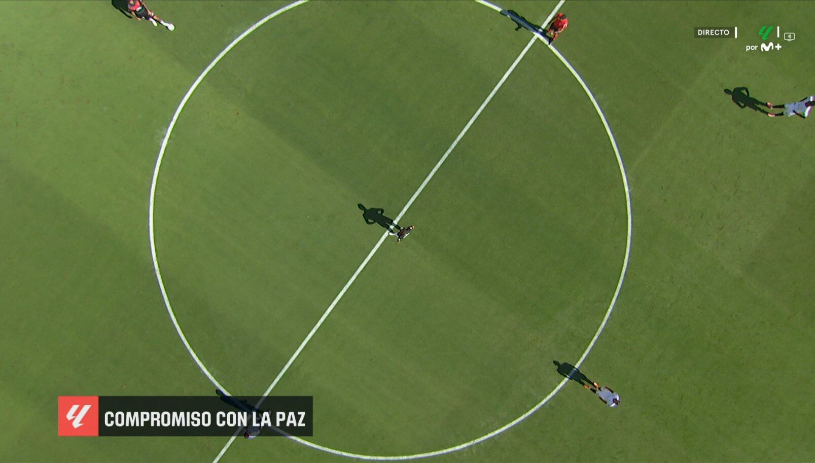 El Mallorca decido no disputar los primeros segundos del encuentro contra el Sevilla