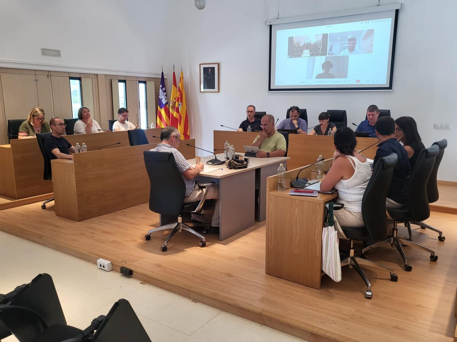 Un momento durante la sesión plenaria