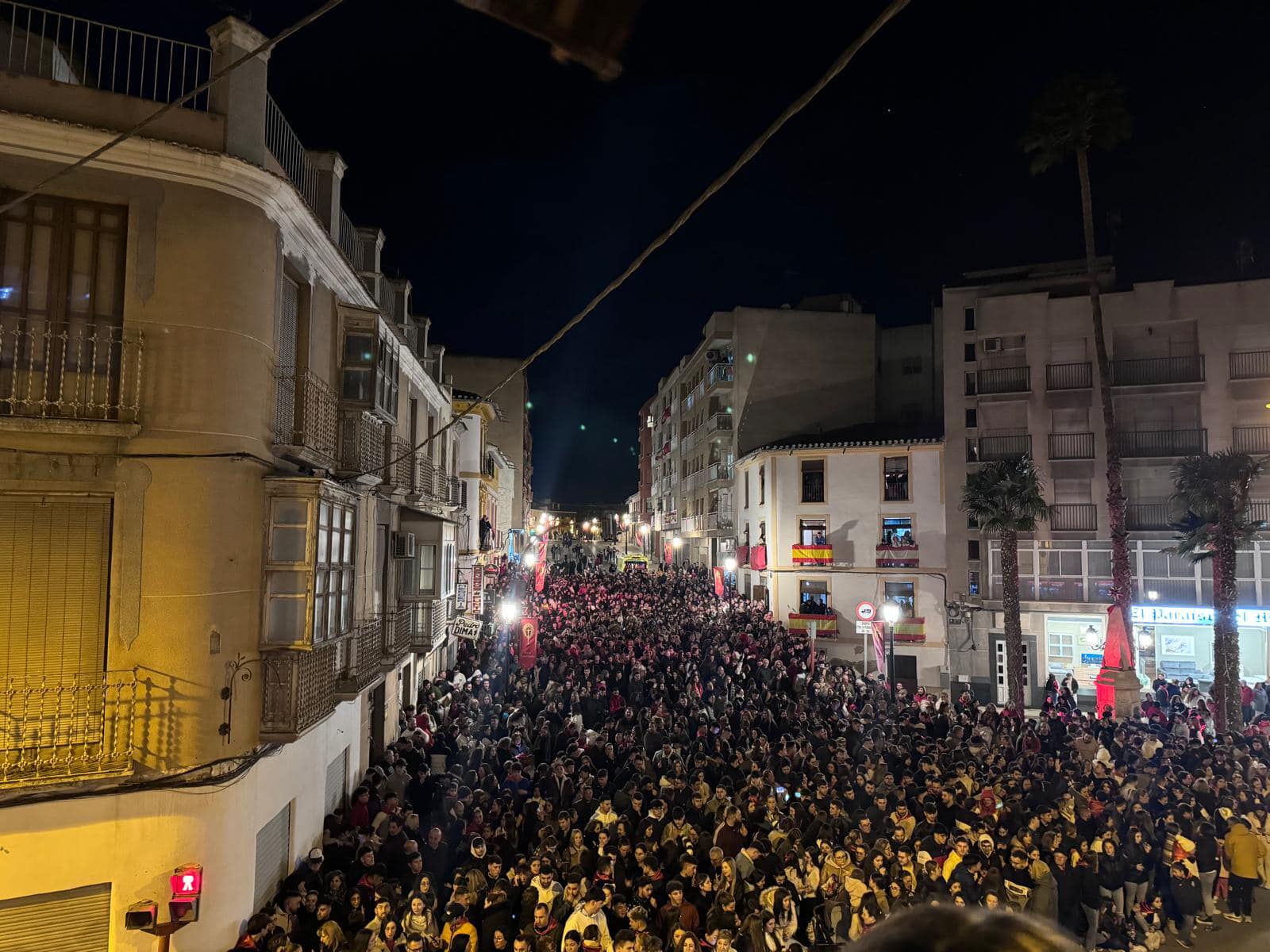 Encuentro del Paso Encarnado en la Plaza de la Estrella