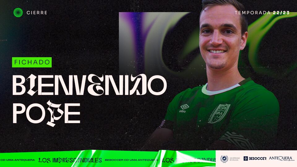 Pope nuevo jugador del Besoccer UMA Antequera