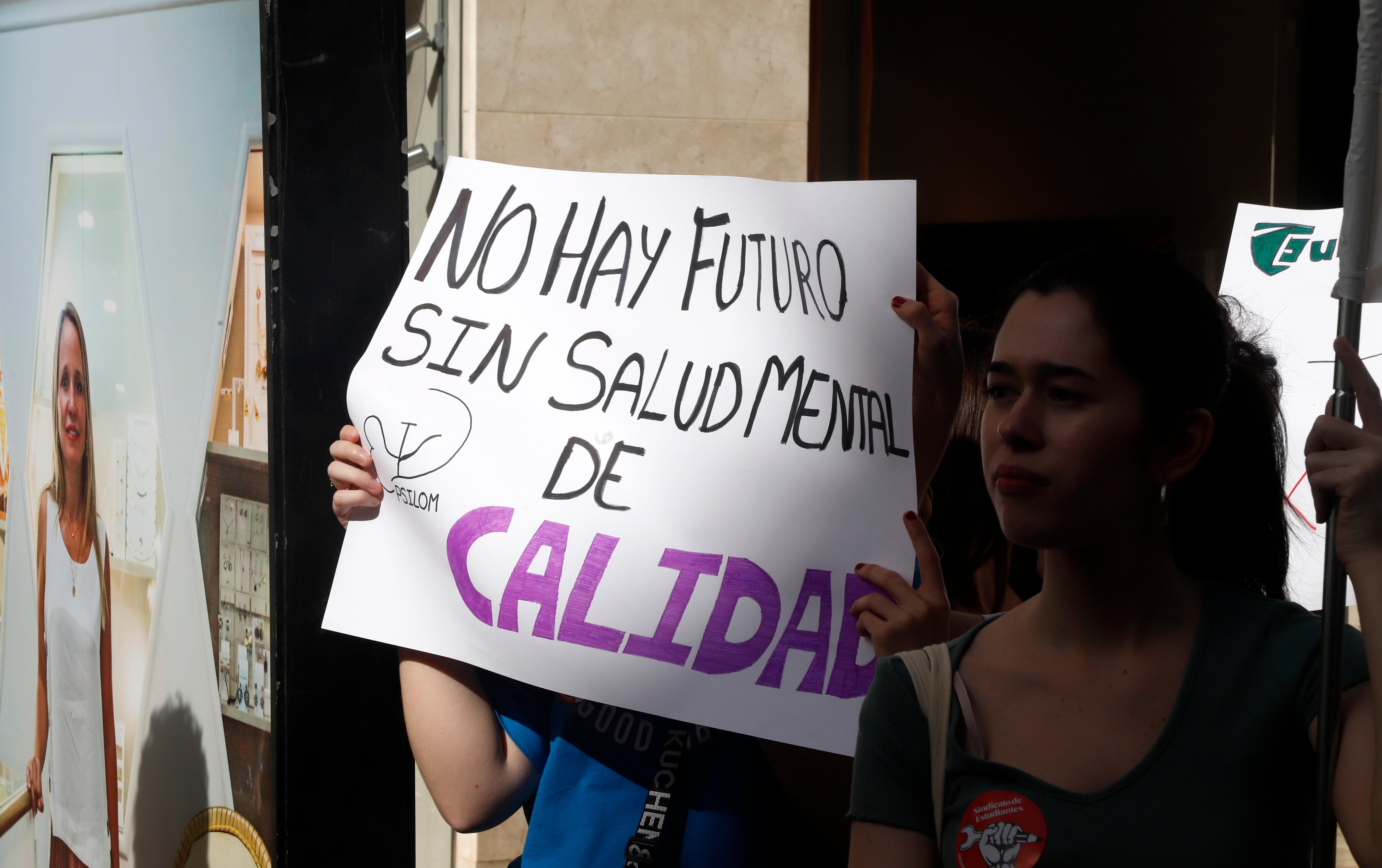 Manifestación por la salud mental.