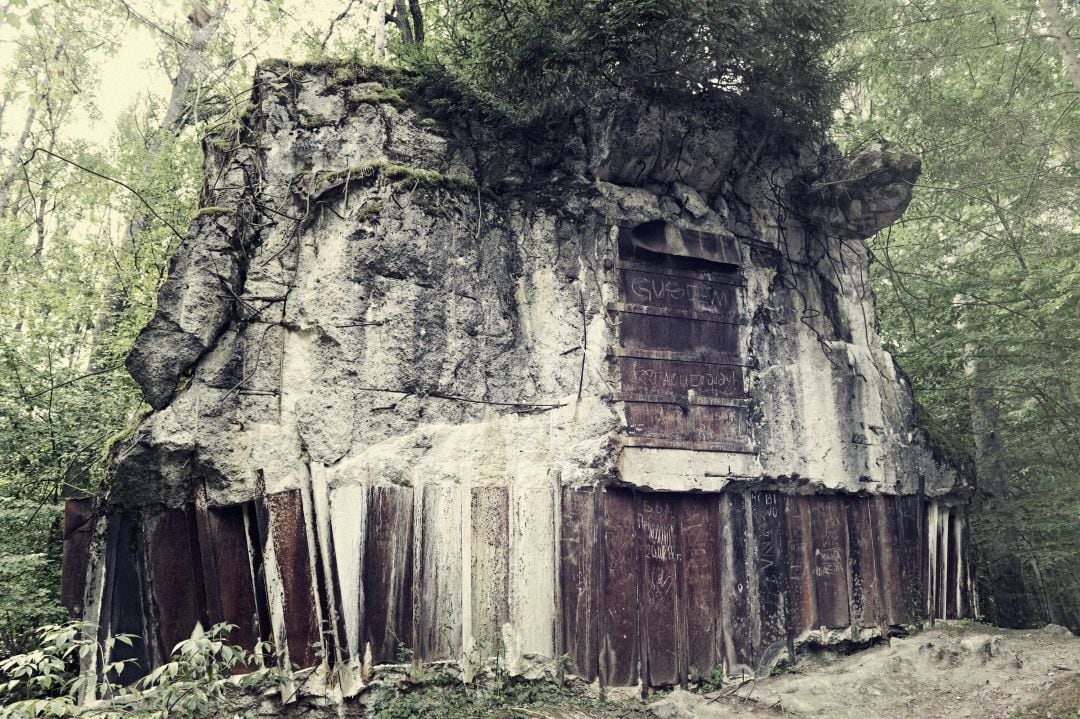 La &#039;guarida del lobo&#039; está en estado ruinoso.