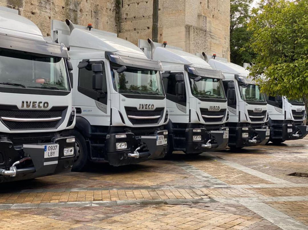 Vehículos de limpieza de FCC en Jerez