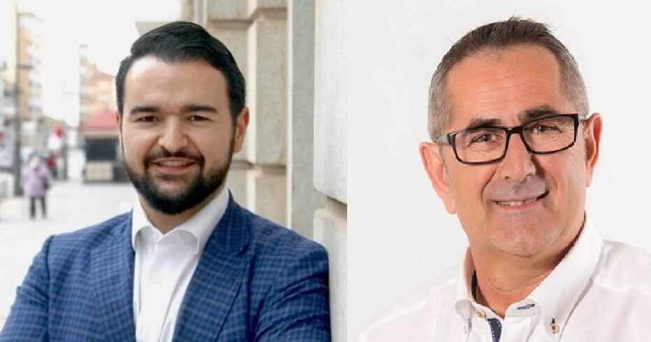 Joaquín Zapata (PP) y Pedro García (PSOE)