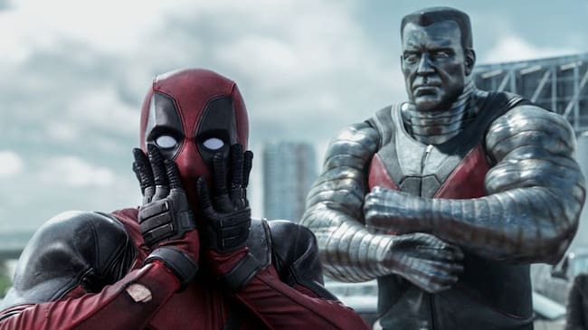 Captura de una película de Deadpool